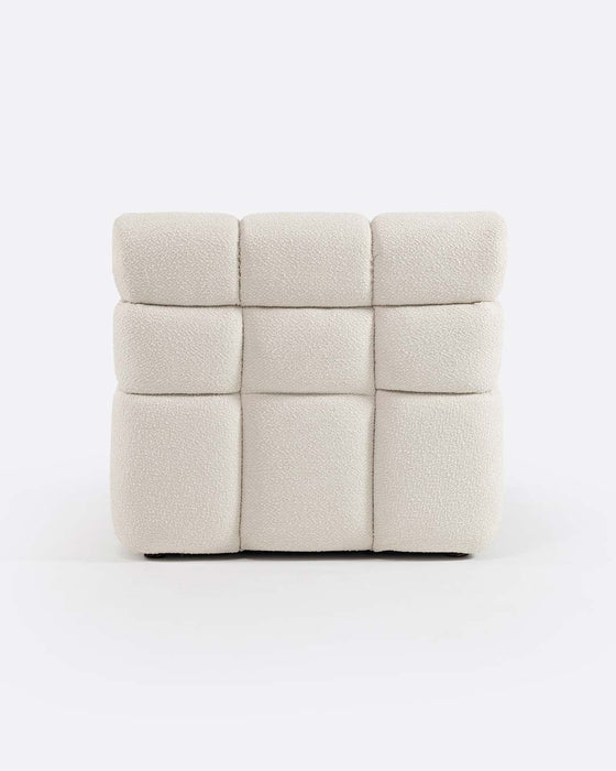 Couch / Sofa CHOPIN - White - 1PL 89cm - Dareels