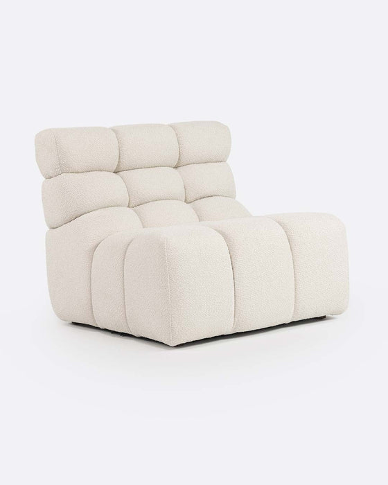 Couch / Sofa CHOPIN - White - 1PL 89cm - Dareels