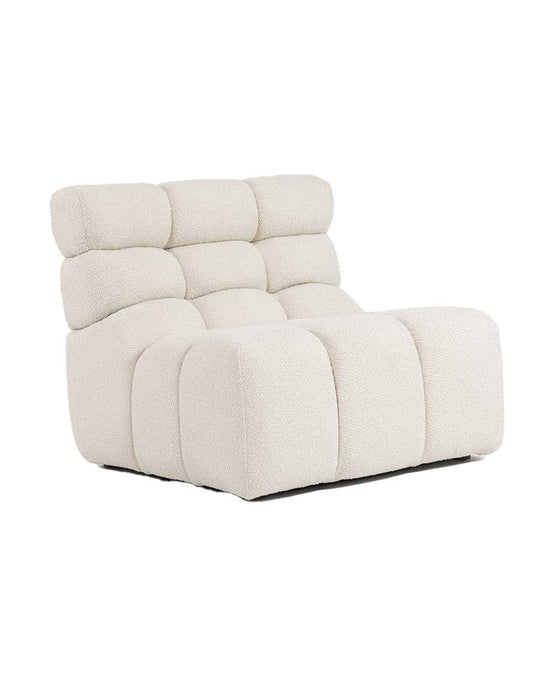 Couch / Sofa CHOPIN - White - 1PL 89cm - Dareels