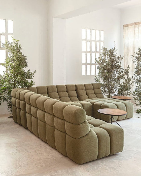 Canapé CHOPIN 3PL 190cm - vert - Dareels