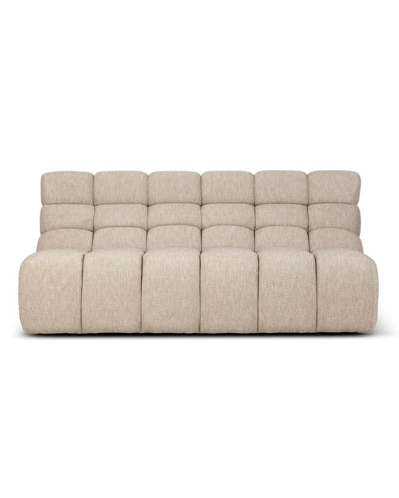 Couch / Sofa CHOPIN - natural - 3PL 190cm - Dareels