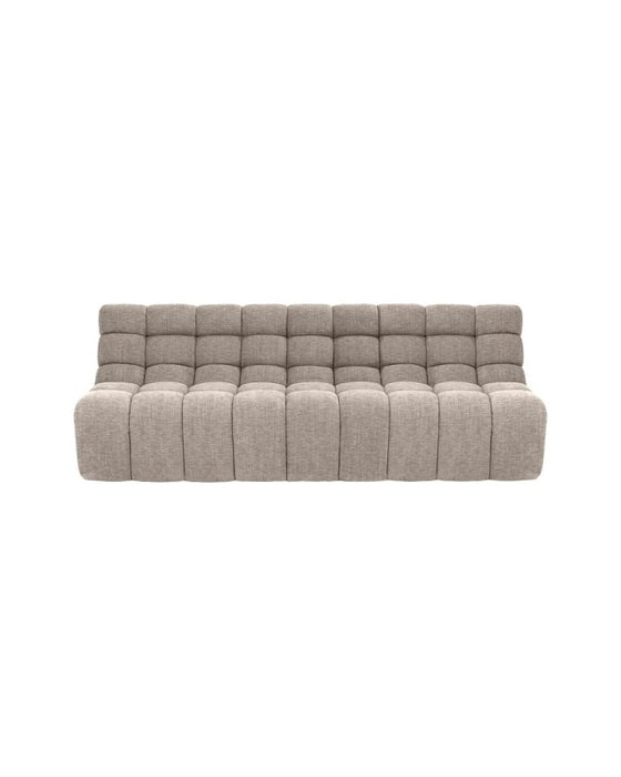 Couch / Sofa CHOPIN - natural - 4PL 230cm - Dareels