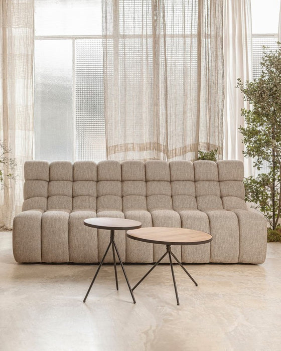 Couch / Sofa CHOPIN - natural - 4PL 230cm - Dareels