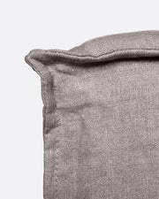 Canapé en lin STROZZI 2P Taupe 220cm Dareels