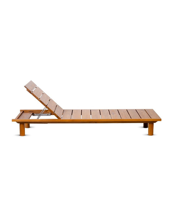 Sunbed TOPRAK Teak Dareels