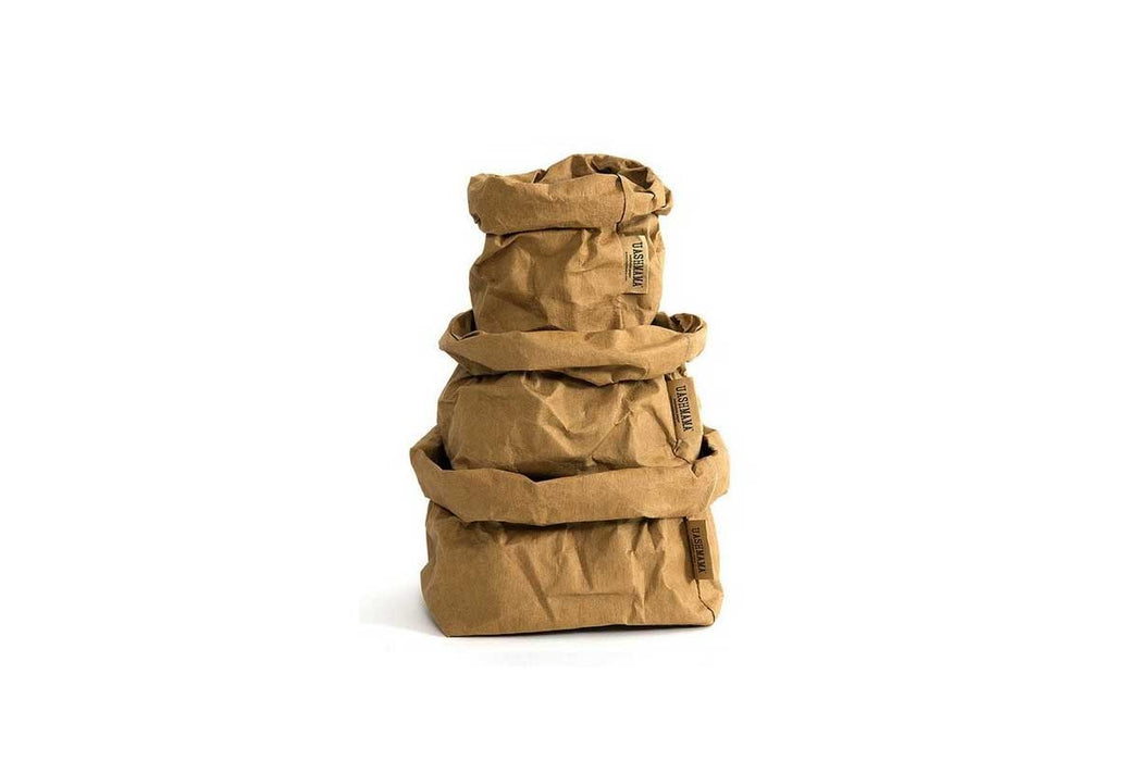 Washable Paper Bag XL in Natural - Uashmama